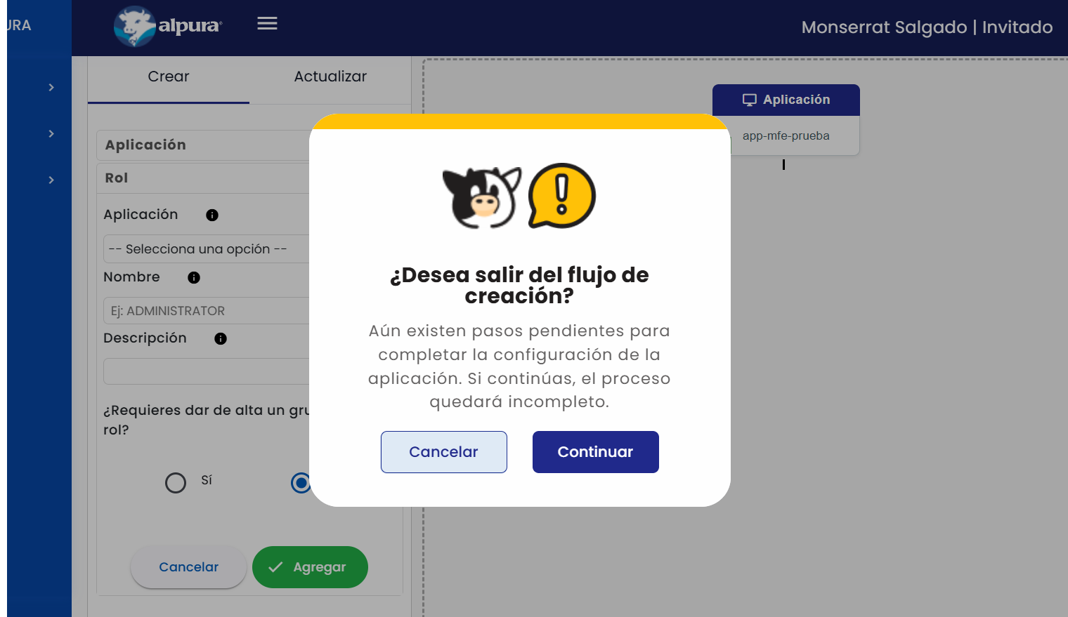 Pantalla de Login