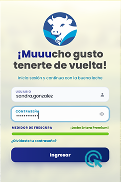Pantalla de Login