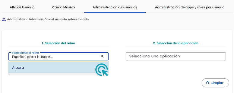 Pantalla de Login