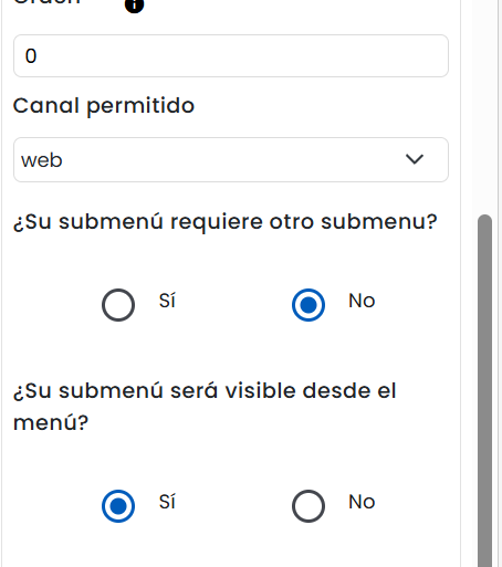 Pantalla de Login